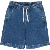 Quiksilver Shorts , Jungen, Gr. 16 (170/176), N-Gr, blau (2001 stone w), Obermaterial: 99% Baumwolle, 1% Elasthan, Hosen Shorts, aus Baumwolle und Elasthan, bequeme Passform, sportlicher Stil