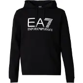 EA7 für Herren. 7M001413_AF22266 Core Identity Sweatshirt schwarz (XL), Lässig, Sportlich, Baumwolle, Sportbekleidung, Multisport, Kurzarm