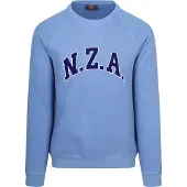 New zealand auckland (NZA) Sweater French Rib Logo Blau