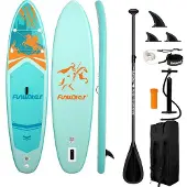 FunWater SUP-Stand-Up-Paddling-Board SUPFW70A, 3,5 Meter (Türkis)