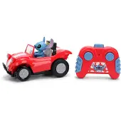 Jada Stitch Buggy 1:32 14 Cm Funkfernsteuerung Rot Rot One Size
