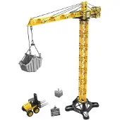 Funrise CAT Kran RC 127cm mit Figur und Fahrzeug 82438 / 2