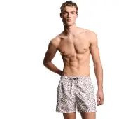 Emporio Armani für Herren. EM000583_AF20440 Allover rosa Badeanzug (M), Strandbekleidung, Polyester
