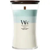 Woodwick Trilogy Driftwood Shores Duftkerze mit Holzdocht 610 g