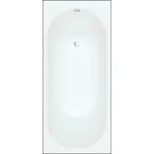 Villeroy & Boch V&B Rechteck-Badewanne Oberon 2.0 180x80cm, stone white