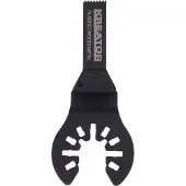 Kreator Metal 10 Mm Multitool-schneidemesser Schwarz Schwarz One Size