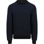 BOSS Pull Aspoki Navy Schwarz