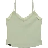 Superdry Essential Lace Trim Crop Cami Ärmelloses Oberteil