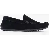 Omnio Bjorn Slipper für Herren, schwarz, Wildleder
