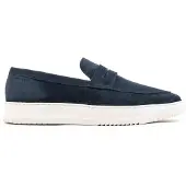 Hinson Palmer Slipper für Herren, Dunkelblau