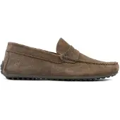 Omnio Bjorn Slipper für Herren, Armee-Optik, aus Wildleder