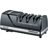 Graef Messerschärfer "Diamant CX 125", schwarz, B:11,2cm H:11cm T:25cm, Messerschärfer, 15 Schleifwinkel, Messerschärfer
