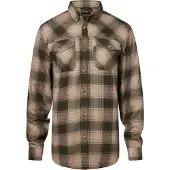 Pinewood - Finnveden Forest Flannel Shirt - Hemd Gr S braun