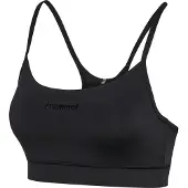 Hummel Hmlprima Medium Support Bra - black, Größe:XL