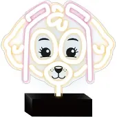 Forever Neon LED Ständer Paw Patrol - Skye Kinderlampe OW-120546