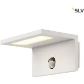 SLV 1001970 ANGOLUX SENSOR WL, LED Outdoor Wandaufbauleuchte, IP44, weiß, 3000 K