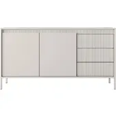 AX Living Sideboard Trentinis 153 2T3S Kommode mit Türen 153,5cm beige