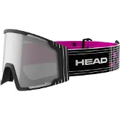 Head - Neves Pro 5K Race Vis S2 + SpareLens S1 - Skibrille Gr L grau
