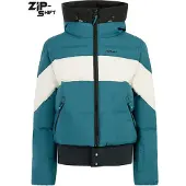 Protest PRTMilla JR snowjacket with ZIP-SHIFT petrol 116