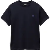 Napapijri T-Shirt "S-NINA 941 BLACK BEAUTY" mit klassischem Rundhalsausschnitt, aus Baumwolle in Single Jersey