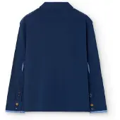 Boboli Pique Langarm-polo Blau 7 Years Blau 7 Years