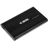 IBox HD-01, HDD-Gehäuse, 2.5", SATA, USB Anschluss, Schwarz