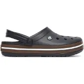 Crocs Pantoletten Crocband Gum Clog 212756 Schwarz