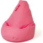 Go Gift Sako bag pouffe Pear pink XXL 140 x 100 cm