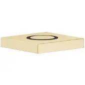 Dornbracht Air-Switch-Bedienknopf, eckige Rosette, 10714970-28, Farbe: Messing gebürstet