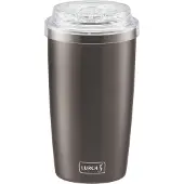 Lurch 270985, Isolierbecher "Coffee-To-Go", Farbe: grau, Fassungsvermögen: 300 ml, 1 Stück.
