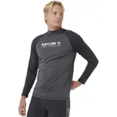 Rip Curl RipCurl Shock UPF Long Sleeve black marle (3442) L