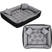 AIO Factory ECCO Hundebett 130x105 cm wasserdicht grau