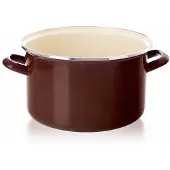 Orion Brauner Emailletopf, 26 cm, 6,5 l