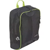 WAN Fahrradtasche Gepäckträger schwarz 10L mit Regenhülle, Unisex