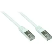 GOOD CONNECTIONS Patchkabel m. Cat.7 Rohkabel, weiß 3m