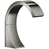 Dornbracht CYO Waschtisch-Stand-Auslauf ohne Ablaufgarnitur, Ausladung 133mm, 13715811-19, Farbe: Dark Chrome