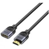 UNITEK C11091AGY01-2M, 2 m, HDMI Typ A (Standard), HDMI Typ A (Standard), 3D, 48 Gbit/s, Schwarz
