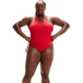 Speedo - Women's Eco Endurance+ Medalist - Badeanzug Gr 34 rot