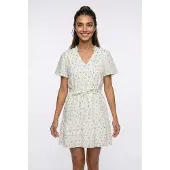 Vero Moda Trine Kurzes Kurzarmkleid