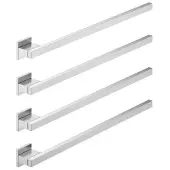 Dornbracht Handtuchwärmer, 4-fach, Ausladung rechts, Breite 600mm, 83314980-93, Farbe: Chrom gebürstet