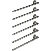 Dornbracht Handtuchwärmer, 6-fach, Ausladung links, Breite 610mm, 83306979-19, Farbe: Dark Chrome