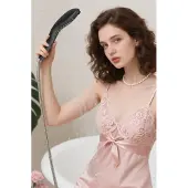 Fairygasm LOVESPLUSH | Massageduschkopf F0034 Schwarz | Entspannung, Wellness, Spa