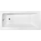 Besco Badewanne Rechteck 100x70 mit AcrylSchürze, Ablaufgarnitur & Füßen GRATIS | Komplettset 4in1 Original Acryl Wanne Siphon | BADLAND TALIA
