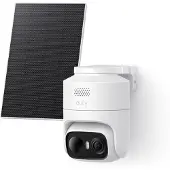 Eufy C37, IP-Sicherheitskamera, Draußen, Kabellos, Amazon Alexa, Zimmerdecke, Weiß, Schwarz