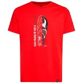 La Sportiva - Solution - T-Shirt Gr M rot