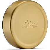 Leica 19661 Objektivdeckel Q, E49, Messing, gestrahlt
