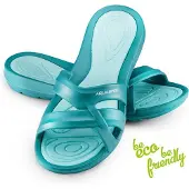 Aqua-Speed Damen Sandalen Panama türkis ultraleicht Größe 36-42