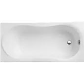 Polimat Badewanne Rechteck Gracja 160x70 mit Acrylschürze, Füßen und Ablaufgarnitur GRATIS