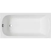 Badland Badewanne Rechteck Classic 170x70 mit Acrylschürze, Füßen und Ablaufgarnitur GRATIS