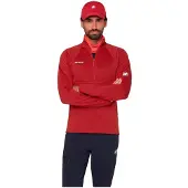 Mammut - Taiss ML Half Zip Pull - Fleecepullover Gr XL rot